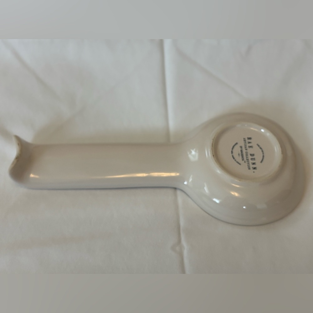 Rae Dunn White Spoon Rest - Picture 3 of 3
